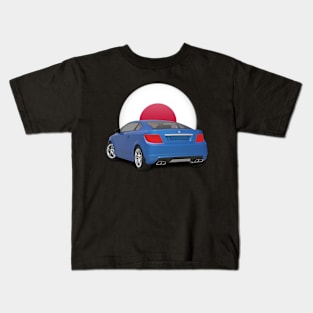 Acura Car Concept Blue vehicles, car, coupe, sports car  02 Kids T-Shirt